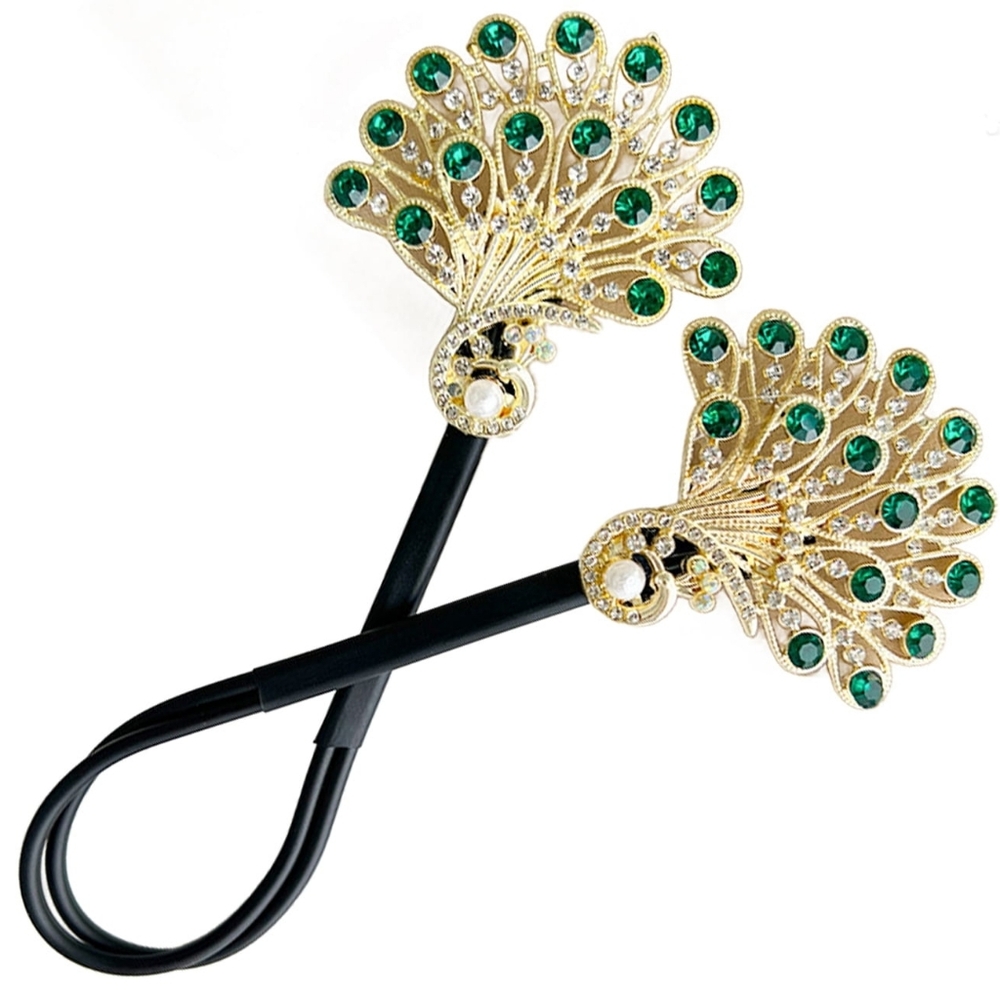 Peacock Twist Bun Holder - Picture 11 of 11